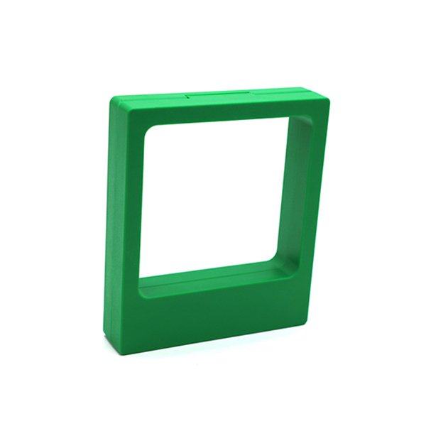 透明懸浮塑料綠色展示盒_3